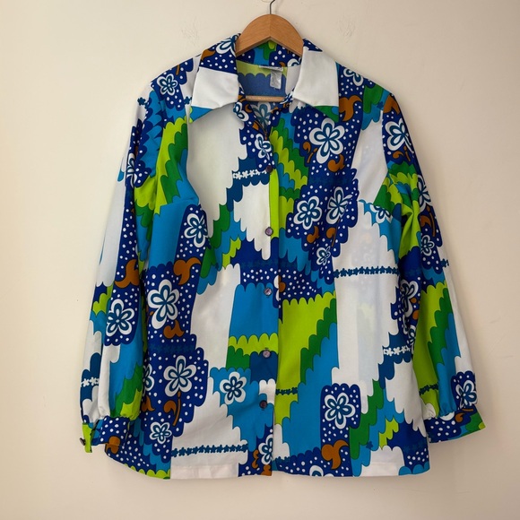 Vintage Floral Patterned Shirt - Picture 12 of 16